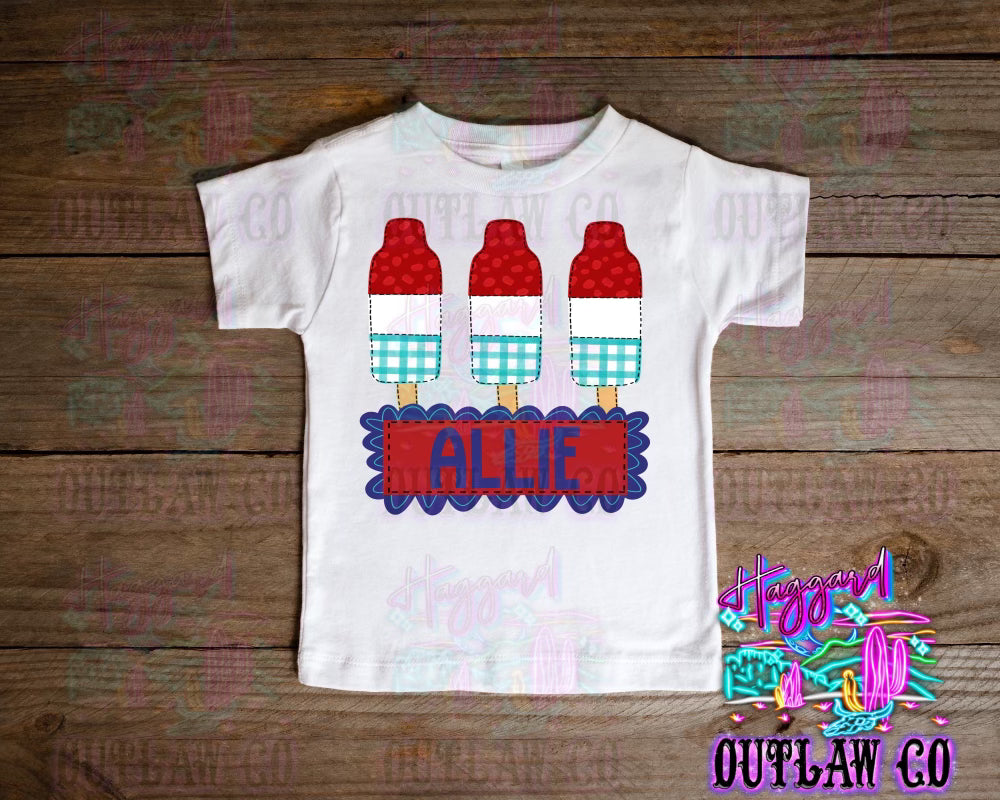 Bomb Pop Frilly Tee