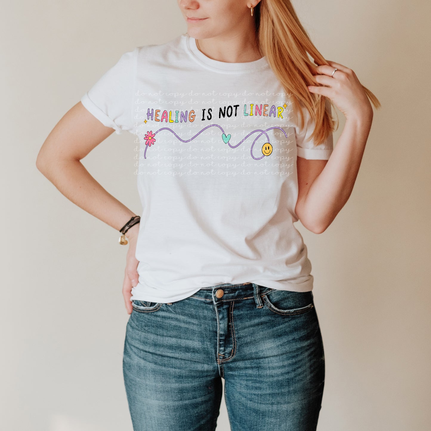 Healing Is Not Linear Tee