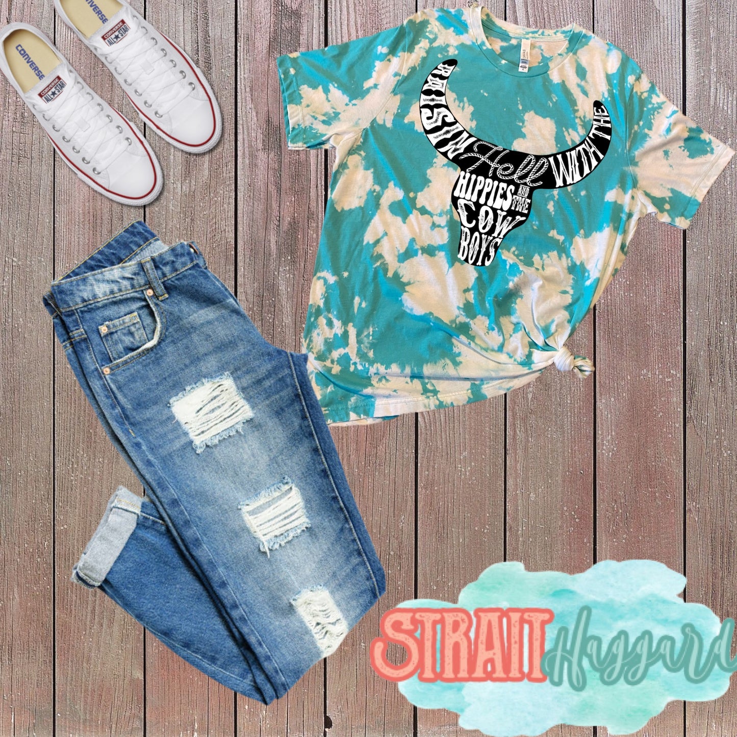 Hippies & Cowboys Tee