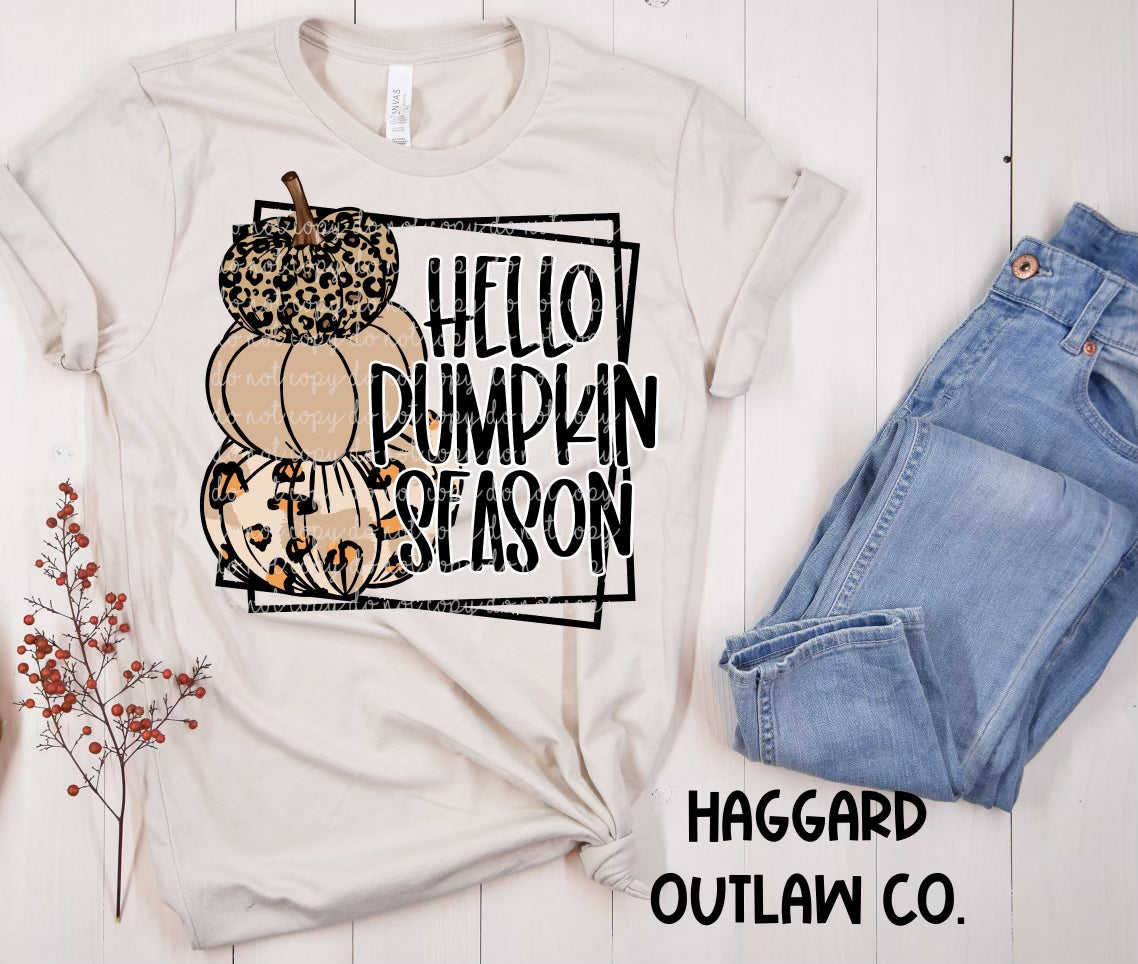 Hello Pumpkin Season Tee