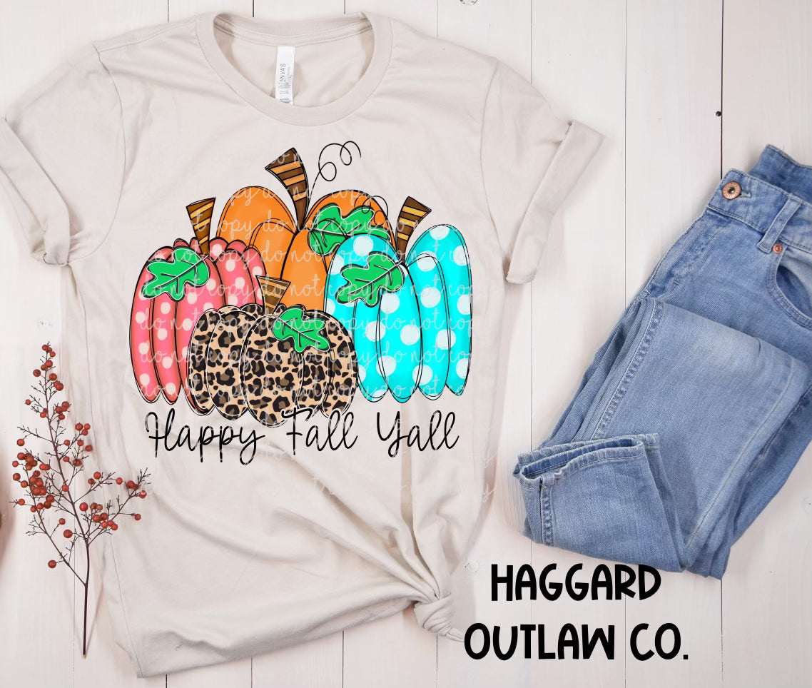 Happy Fall Y’all Tee