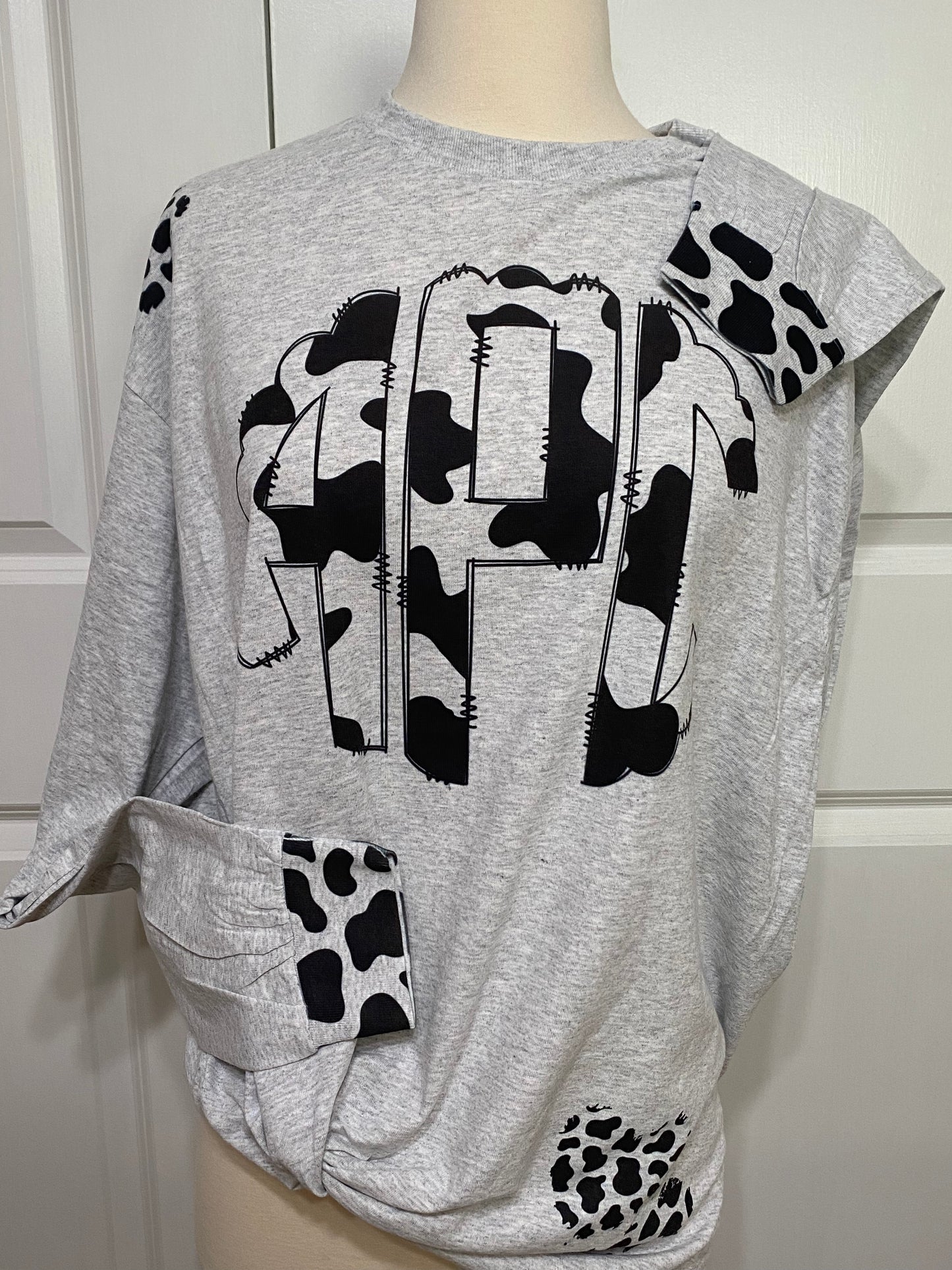 Cow Print Monogram