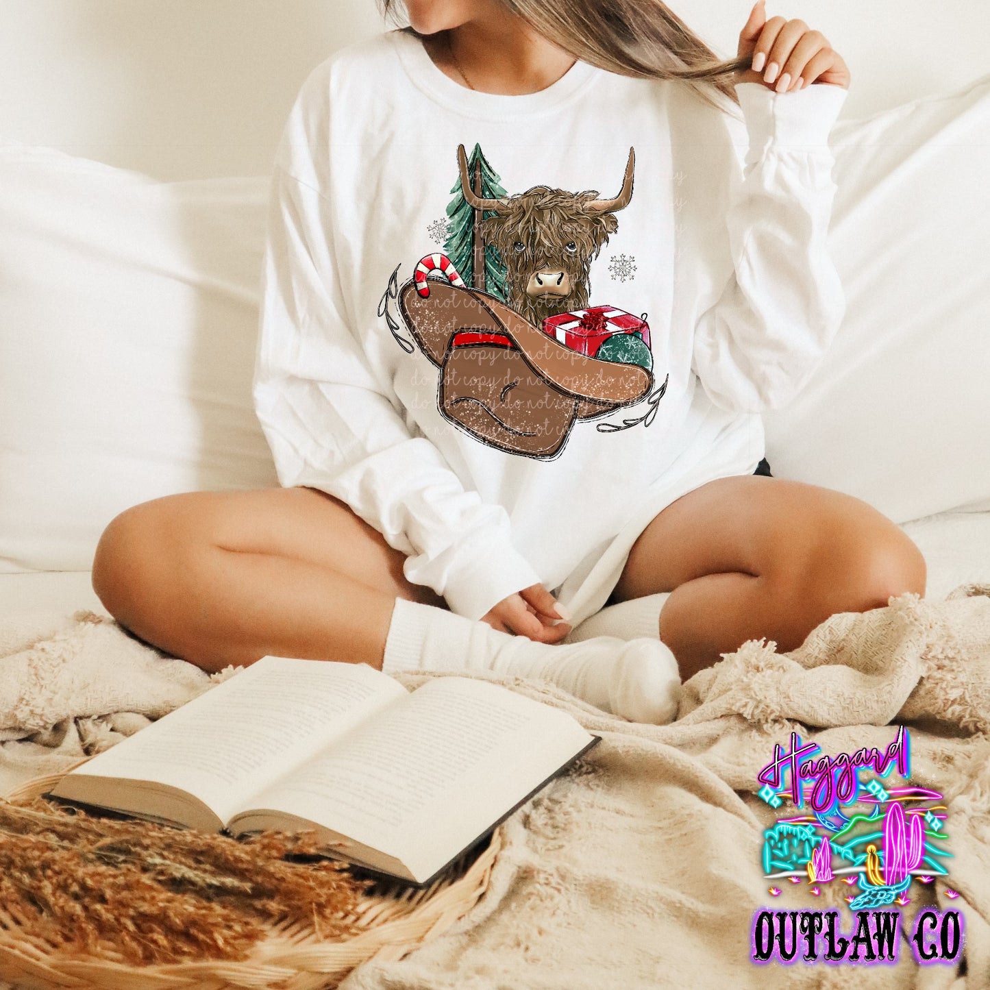 Cow Christmas Long Sleeve