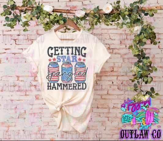 Star Spangled Hammered Tee