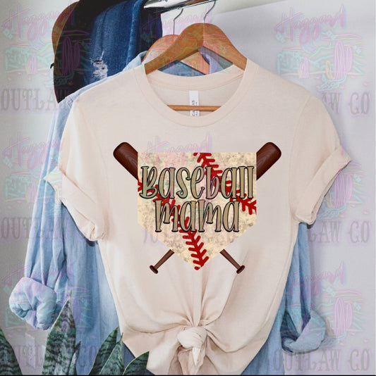 Baseball Mama Tee