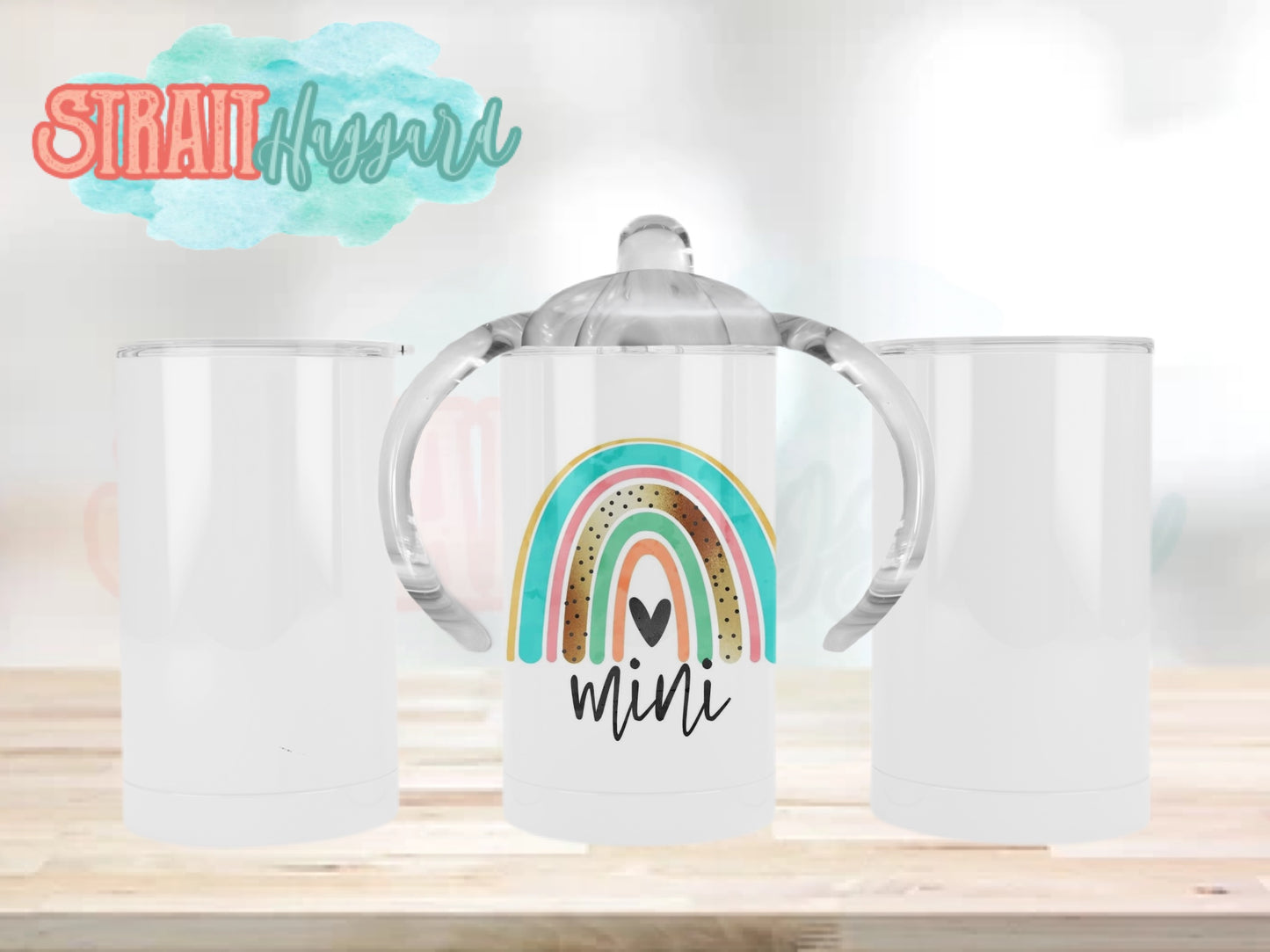 Mini Rainbow Sippy Duo