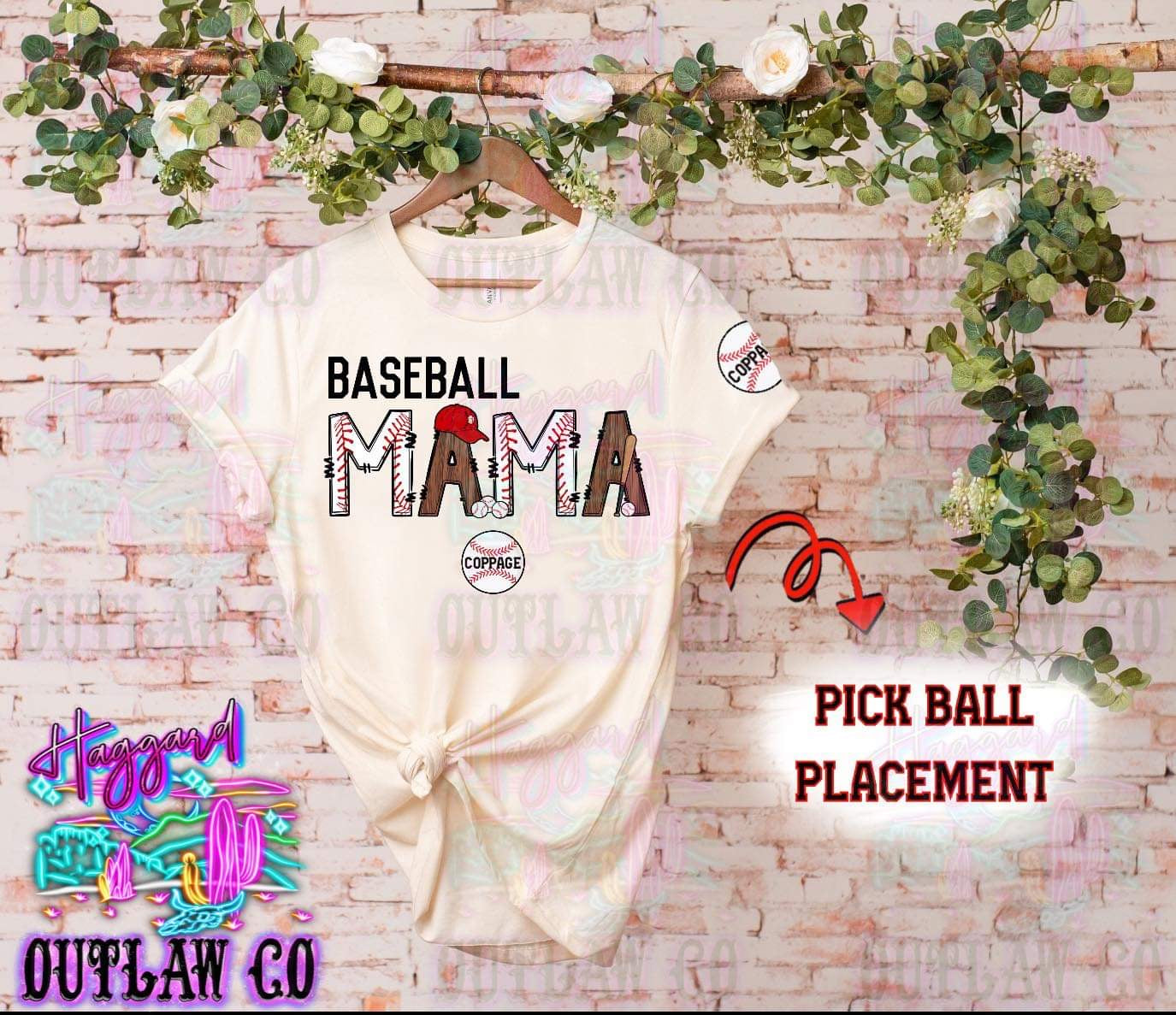 Baseball Customized Tee