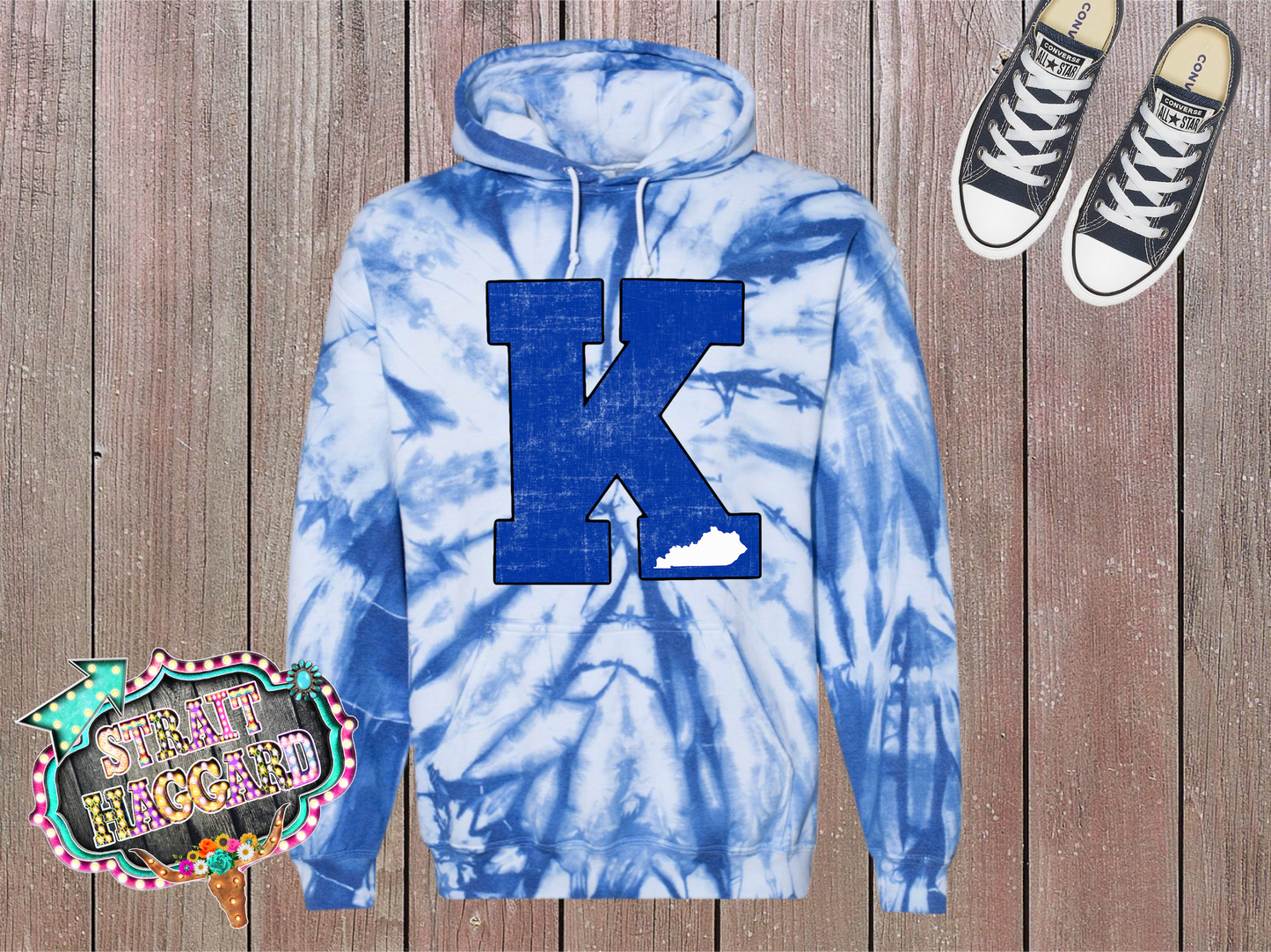 Tie Dye Kentucky Hoodie