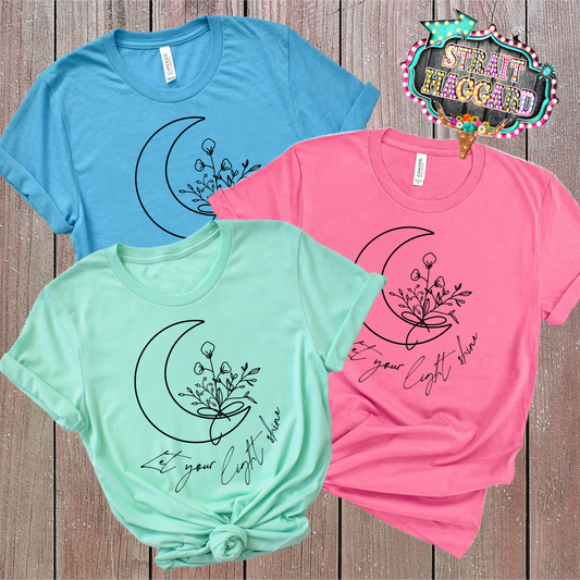 Let your light shine tee