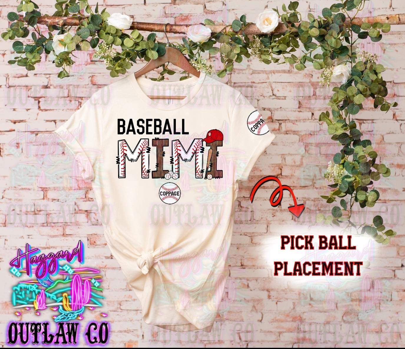 Baseball Customized Tee